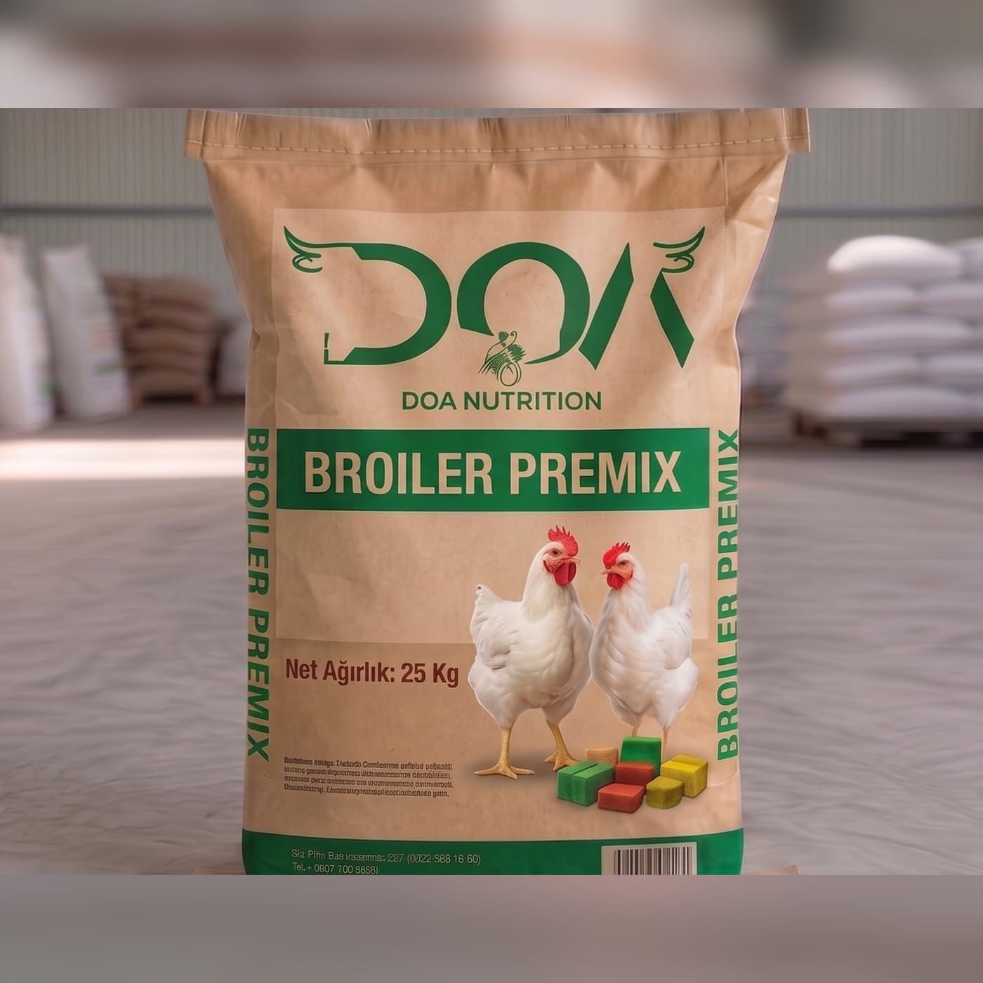 Broiler Premiks ambalajı