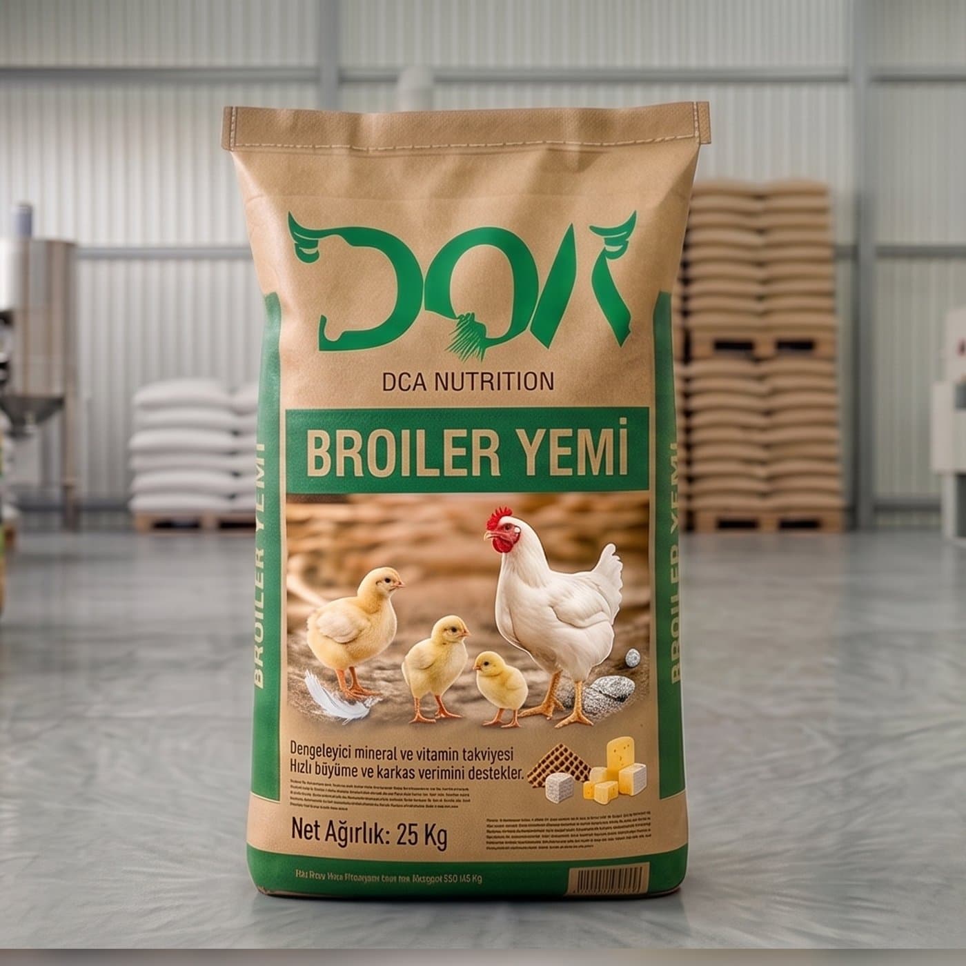 Broiler Yemi ambalajı