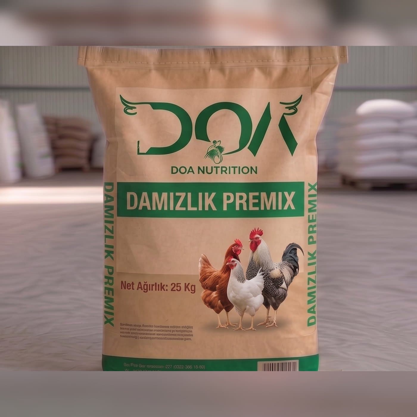 Damızlık Premiks ambalajı