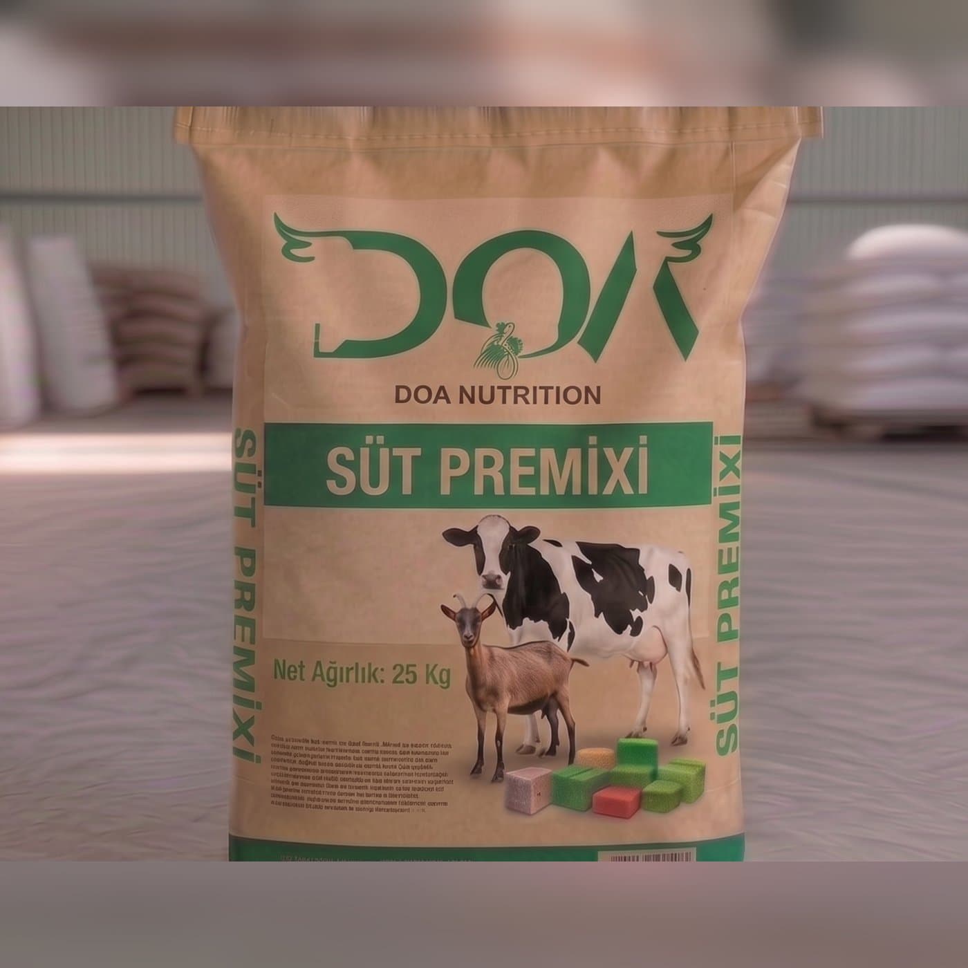 Süt Premiks ambalajı