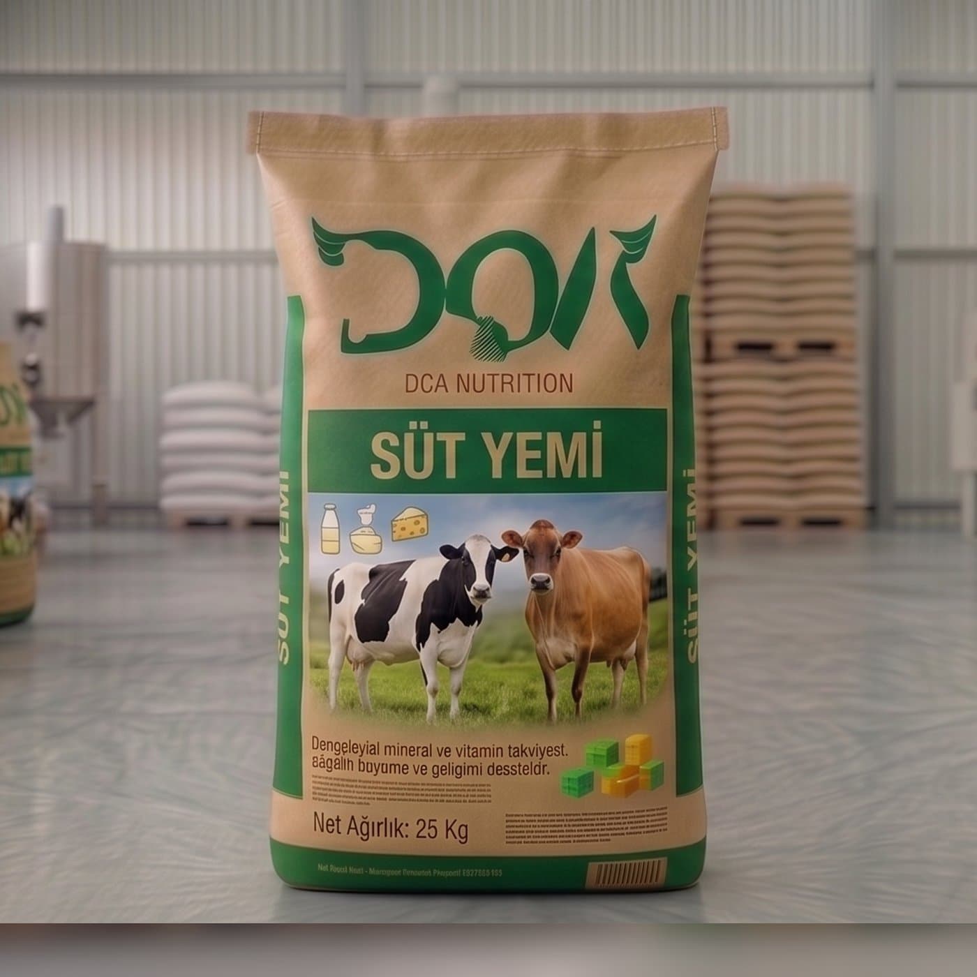 Süt Yemi ambalajı